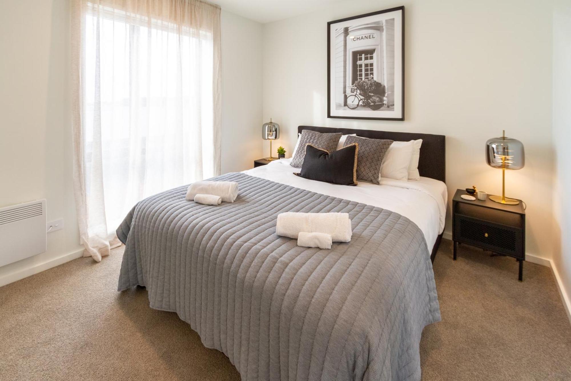 Relaxing City Hideaway - 2 Bed In Christchurch Cbd Buitenkant foto